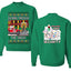 Dashing Through The Snow Classic 90s Holiday Movie Front and Back Unisex Ugly Christmas Sweater, Crewneck Sweatshirts
