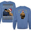I Love You Merry Chrithmith Funny Boxing Fight Meme Classic Funny Xmas, Front and Back Unisex Ugly Christmas Sweater Crewneck Sweatshirt