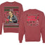 Gabagool It's What's for Dinner, Funny Tony Italian NJ New Jersey Mafia, Classic TV Show Front and Back Unisex Ugly Christmas Sweater Crewneck Sweatshirt