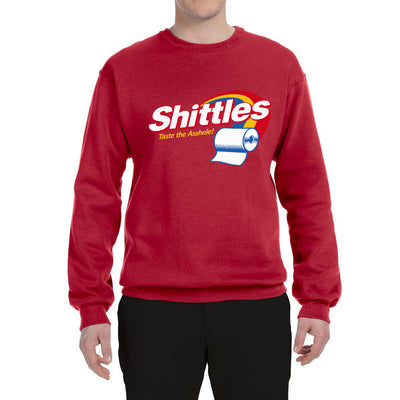 Shittles Parody Humor Unisex Crewneck Sweatshirt