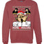 Home Malone Parody Ugly Christmas Sweater Unisex Crewneck Graphic Sweatshirt