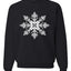 Snowflake, Pretty Holiday Christmas Design, Unisex Christmas Sweater, Crewneck Sweatshirts