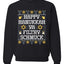 Happy Hanukkah Ya Filthy Schmuck, Unisex Ugly Christmas Sweater, Crewneck Sweatshirts
