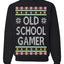Classic Old School Gamer Video Game Fan Funny Ugly Christmas Sweater Crewneck Sweatshirt