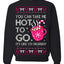 You Can Take Me Hot to Go, Hot Cocoa Viral Song Pop Music Ugly Christmas Sweater Crewneck Sweatshirt
