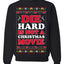 Die Hard is a Not Christmas Movie | McClane Nakatomi Ugly Christmas Sweater Crewneck Sweatshirt