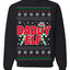 Daddy Elf Cute Holiday Winter Ugly Christmas Sweater Crewneck Sweatshirt