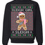 Sleigh Girl Sleigh Funny Trendy Pop Girly Sling Bag Coffee Cup Unisex Ugly Christmas Sweater Crewneck Sweatshirt