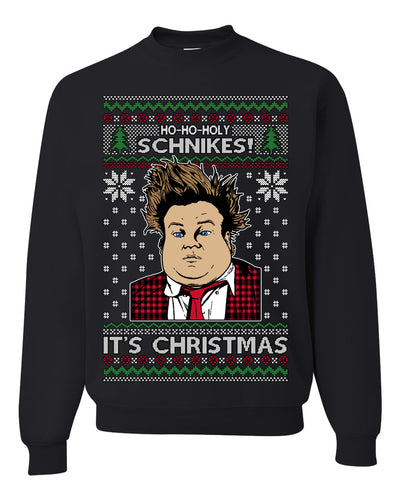 Ho Ho Holy Schnikes Funny 90s Classic Tommy Boy Movie Ugly Christmas Sweater