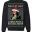 This Is My Ugly Sweater Funny Santa Kamala Harris Ugly Christmas Sweater