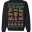 Tis' The Season To Be Naughty Unisex Ugly Crewneck Sweatshirt Crewneck Sweatshirt
