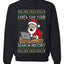 Santa Saw Your Search History, Funny Internet Humor, Ugly Christmas Unisex Sweater, Crewneck Sweatshirts