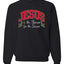 Jesus Is The Reason For The Season, Religious Christian Holiday Christmas Design, Ugly Christmas Sweater, Crewneck Sweatshirts