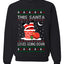 This Santa Loves going down, Funny dirty Humor, Ugly Christmas Unisex Sweater, Crewneck Sweatshirts