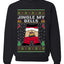 Jingle My Bells, Unisex Ugly Christmas Sweater, Crewneck Sweatshirts