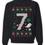 Christmas 7 Meme, Unisex Ugly Christmas Crewneck Sweatshirts