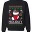 Holiday, Unisex Ugly Christmas Sweater, Crewneck Sweatshirts