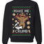 Make Me Crumb,Unisex Ugly Christmas Sweater, Crewneck Sweatshirts