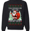 You Should See The Size Of My Sack Naughty Santa, Unisex Ugly Christmas Sweater Crewneck Sweatshirts