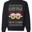 Christmas Festivi-Titties Are My Favorite, Unisex Ugly Christmas Sweater Crewneck Sweatshirts