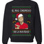 El Mas Chismoso De La Navidad, Unisex Ugly Christmas Sweater, Crewneck Sweatshirts