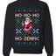 Skinny Santa Ho Ho Ho Ho-Zempic Weight Loss Shot, Unisex Ugly Christmas Sweater, Crewneck Sweatshirts
