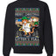 Litters Full Cat, Unisex Ugly Christmas Sweater Crewneck Sweatshirts
