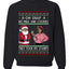 Oh Snap, No Milk And Cookies, They Took my Stamps, Unisex Ugly Christmas Sweater Crewneck Sweatshirts