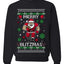 Merry Blitzmas, Football Christmas Sweater Design, Unisex Ugly Christmas Sweater Crewneck Sweatshirts