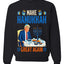 Make Hanukkah Great Again, Unisex Ugly Christmas Sweater Crewneck Sweatshirts