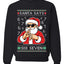 Santa Says 6 7 Numbers Meme, Unisex Ugly Christmas Sweater, Crewneck Sweatshirts