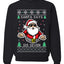 Santa Says 6 7 Meme, Unisex Ugly Christmas Sweater Crewneck Sweatshirts