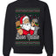 Buon Natale, Italian Santa Claus, Funny, Italian American Humor, Unisex Ugly Christmas Sweater, Crewneck Sweatshirts