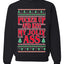 Pucker Up And Kiss My Jolly Ass, Unisex Ugly Christmas Sweater, Crewneck Sweatshirts