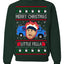 Merry Christmas Little Fella Funny 90s Harry Movie Quote Ugly Christmas Sweater