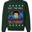 Why the Hell are You Dressed Like a Chicken? Funny Movie Ugly Christmas Sweater