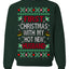 First Christmas With My Hot New Husband Classic Newlywed Ugly Christmas Sweater Crewneck Sweatshirt