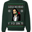 Llega Navidad Y Yo Sin Ti Christmas Is Coming Marco Ugly Christmas Sweater Crewneck Sweatshirt