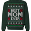 Best Mom Ever Classic Winter Holidays Ugly Christmas Sweater Crewneck Sweatshirt