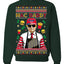 Mac Daddy Funny Viral Trump Meme Fast Food Fries Burgers Ugly Christmas Sweater Crewneck Sweatshirt