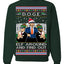 Doge Elf Around and Find Out Trump Elon Vivek MAGA Ugly Christmas Sweater Crewneck Sweatshirt