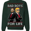 Bad Boys for Life Donald Trump JD Vance Funny 90s Movie Ugly Christmas Sweater Crewneck Sweatshirt
