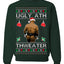 Ugly Ath Sweater Merry Chrithmith, Butt Viral Ugly Ass Boxing Fight, Funny Ugly Christmas Sweater Crewneck Sweatshirt