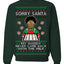 Sorry Santa Dad Never Came Back With Milk, Other Kid, Funny Viral Daddy Left Sad Kid Meme Ugly Christmas Sweater Crewneck Sweatshirt