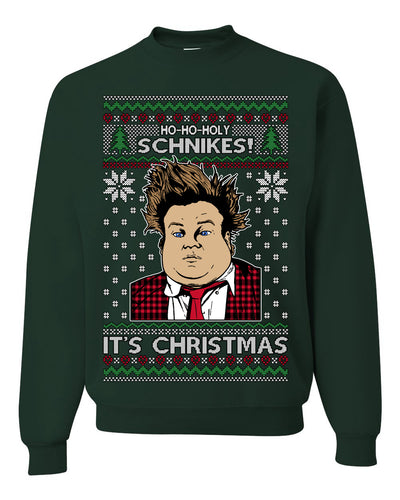 Ho Ho Holy Schnikes Funny 90s Classic Tommy Boy Movie Ugly Christmas Sweater