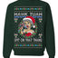 Hawk Tuah Spit On That Thang Mrs Claus Funny Meme Ugly Christmas Sweater