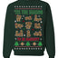 Tis' The Season To Be Naughty Unisex Ugly Crewneck Sweatshirt Crewneck Sweatshirt
