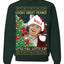 Looks Great Peanut Little Full Lotta Sap 80s Movie Quote Ugly Christmas Sweater Sweaters Crewneck Sweatshirts