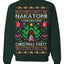 Nakatomi Corporation Christmas Party 1988 Plaza Logo, Classic Die Hard McClane 80s Xmas Movie Quote Ugly Christmas Sweater Crewneck Sweatshirt
