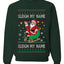 Sleigh My Name Sleigh My Name, Pop Singers, Song Lyrics Pun, Santa Sleigh, Ugly Christmas Unisex Sweater, Crewneck Sweatshirts
